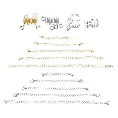 GARIOUANS Magnetischer Schmuckverschluss Edelstahl für Halsketten und Armbänder Sicherer Halt Vielseitige DIY Schmuckverlängerung Magnetverschlüsse Langlebig GARIOUANS Magnetischer Schmuckverschluss Edelstahl für Halsketten und Armbänder Sicherer Halt Vielseitige DIY Schmuckverlängerung Magnetverschlüsse Langlebig von GARIOUANS