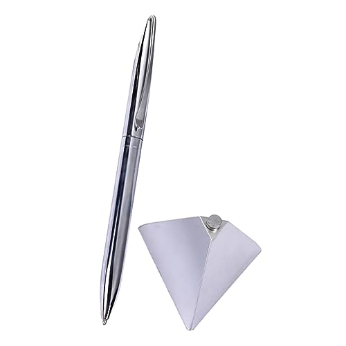 GARIOUANS Magnetischer Signatur Kugelschreiber mit Dreieckigem Sockel Rutschfest Glattes Schreiben Komfortabler Griff Eleganter Schreibtisch Stift für Büro und Tägliche Unterschriften GARIOUANS Magnetischer Signatur Kugelschreiber mit Dreieckigem Sockel Rutschfest Glattes Schreiben Komfortabler Griff Eleganter Schreibtisch Stift für Büro und Tägliche Unterschriften von GARIOUANS