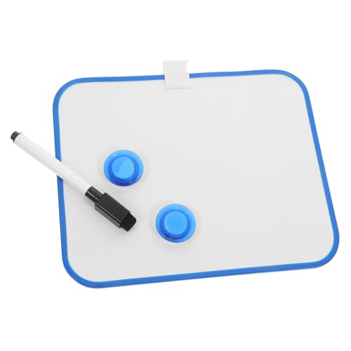 GARIOUANS Magnetisches Mini Whiteboard mit Stift und Magneten Abwischbares Zeichenbrett für Büro Schule und Zuhause Rechteckiges Langlebiges Whiteboard für Notizen und Kreative Planung von GARIOUANS