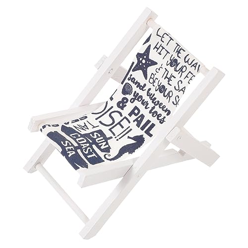 GARIOUANS Mediterraner Stil Deko Strandstuhl Modell Handgefertigte Tischdekoration für Zuhause Büro Hochzeiten und Partys Charmante Dekofigur für Wohnzimmer und Schlafzimmer GARIOUANS Mediterraner Stil Deko Strandstuhl Modell Handgefertigte Tischdekoration für Zuhause Büro Hochzeiten und Partys Charmante Dekofigur für Wohnzimmer und Schlafzimmer von GARIOUANS