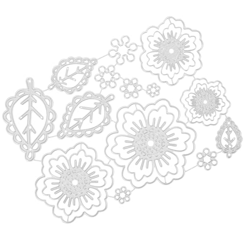 GARIOUANS Metall Stanzform Blumen und DIY Schneidform Robust Langlebig Kreative Kartengestaltung Scrapbooking Schablone für Bastler GARIOUANS Metall Stanzform Blumen und DIY Schneidform Robust Langlebig Kreative Kartengestaltung Scrapbooking Schablone für Bastler von GARIOUANS