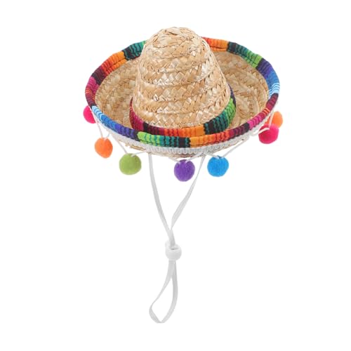 GARIOUANS Mexikanischer Sombrero Hut mit Kinnriemen Kleiner Partyhut für Fiesta Karneval Themenfeiern Foto Accessoire oder Gastgeschenk Vielseitig Einsetzbar für Familienfeiern und Feste GARIOUANS Mexikanischer Sombrero Hut mit Kinnriemen Kleiner Partyhut für Fiesta Karneval Themenfeiern Foto Accessoire oder Gastgeschenk Vielseitig Einsetzbar für Familienfeiern und Feste von GARIOUANS