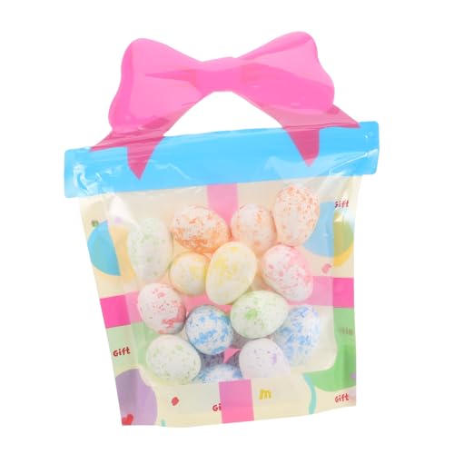GARIOUANS Mini Eier Party Lebensechte Eier Dekoration Simulation Gefälschte Eier DIY Bastelarbeiten Eier Imitationseier Ostern DIY Bastelarbeiten Kleines Osterei Zum Schmücken von GARIOUANS