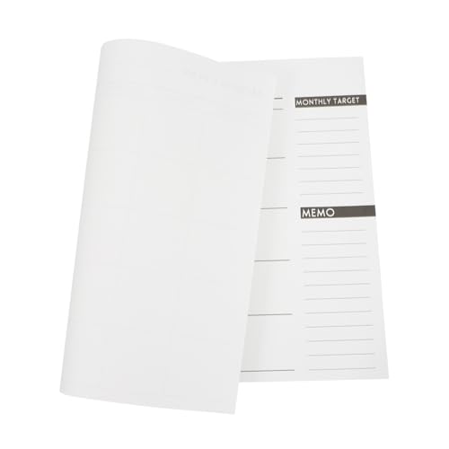 GARIOUANS Monatsplaner Notizblock Leicht Tragbar mit Monatsübersicht und Platz für Notizen für Studium und Büro zur Effizienten Zeitplanung GARIOUANS Monatsplaner Notizblock Leicht Tragbar mit Monatsübersicht und Platz für Notizen für Studium und Büro zur Effizienten Zeitplanung von GARIOUANS