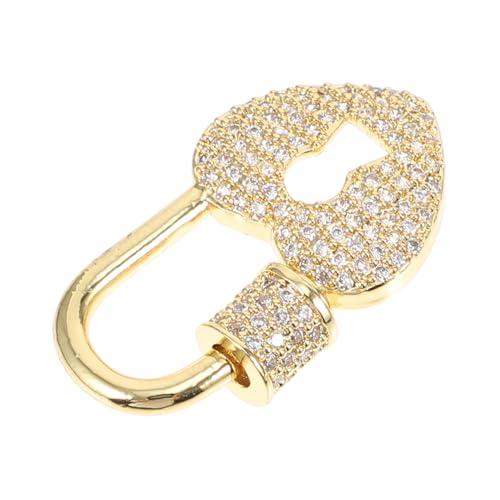 GARIOUANS Multi Funktionaler Langlebiger Schmuckverschluss Herzform Kompakter Connector Clasp für DIY Halsketten Praktischer Karabiner Verschluss für Schmuckherstellung und Reparatur GARIOUANS Multi Funktionaler Langlebiger Schmuckverschluss Herzform Kompakter Connector Clasp für DIY Halsketten Praktischer Karabiner Verschluss für Schmuckherstellung und Reparatur von GARIOUANS