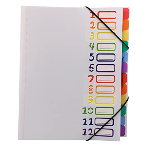 GARIOUANS Multi Layer Dokumentenordner Aktenordner für Büro und Studium Tragbar Leicht Langlebig zur Organisation und Aufbewahrung von Dokumenten Weißes Design GARIOUANS Multi Layer Dokumentenordner Aktenordner für Büro und Studium Tragbar Leicht Langlebig zur Organisation und Aufbewahrung von Dokumenten Weißes Design von GARIOUANS