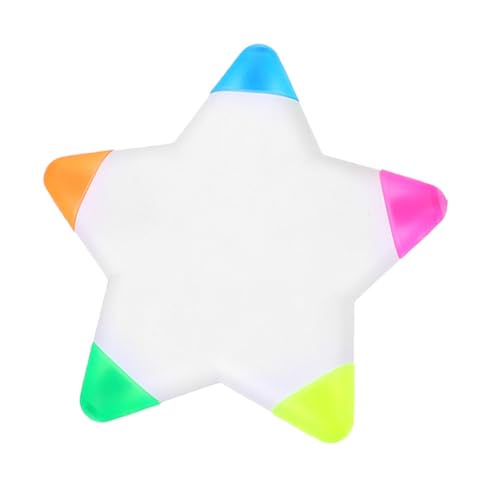GARIOUANS Multifarbiger Fünfzackiger Highlighter Stift Tragbar Präziser Marker für Notizen Malen Büro Schule Graffiti Marker für Erwachsene und Jugendliche GARIOUANS Multifarbiger Fünfzackiger Highlighter Stift Tragbar Präziser Marker für Notizen Malen Büro Schule Graffiti Marker für Erwachsene und Jugendliche von GARIOUANS
