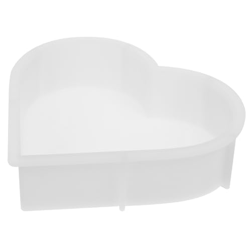 GARIOUANS Multifunktionale Herz Silikonform für DIY Dekorationen Flexible Gießform für Resin Kerzen und Harz Gesundheitlich Unbedenklich Einfaches Entformen für Individuelle Wohnaccessoires von GARIOUANS