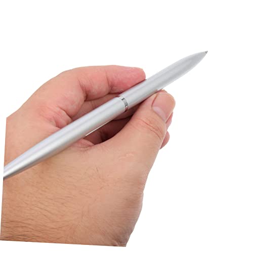 GARIOUANS Multifunktionaler Kugelschreiber mit Kette Fester Tischkugelschreiber für Büro und Rezeption Komfortabler Schreibstift in Silber Rutschfest Stabiles Design für Langes Schreiben GARIOUANS Multifunktionaler Kugelschreiber mit Kette Fester Tischkugelschreiber für Büro und Rezeption Komfortabler Schreibstift in Silber Rutschfest Stabiles Design für Langes Schreiben von GARIOUANS