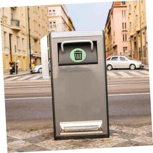 GARIOUANS Nachhaltiger Selbstklebender PVC Mülltonnen aufkleber Leuchtendes Recycling symbol Wasserfest und Langlebig Sichtbar für Mülltrennung zu Hause Büro Einfache Anwendung GARIOUANS Nachhaltiger Selbstklebender PVC Mülltonnen aufkleber Leuchtendes Recycling symbol Wasserfest und Langlebig Sichtbar für Mülltrennung zu Hause Büro Einfache Anwendung von GARIOUANS