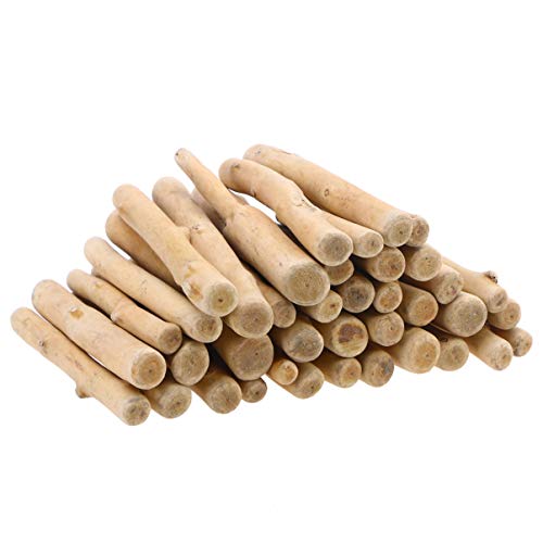 GARIOUANS Naturholz Driftwood Stäbe Unbearbeitete Holzdekoration für DIY Bastelprojekte Geeignet für Mikro Landschaften und Kreative Handarbeiten von GARIOUANS