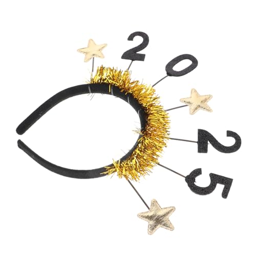 GARIOUANS Neujahrs Stirnband mit Sternen Dekoration für Erwachsene Festliche Kopfbedeckung für Silvester Hochzeiten und Partys Leicht und Bequem um Perfekten Look zu Kreieren GARIOUANS Neujahrs Stirnband mit Sternen Dekoration für Erwachsene Festliche Kopfbedeckung für Silvester Hochzeiten und Partys Leicht und Bequem um Perfekten Look zu Kreieren von GARIOUANS