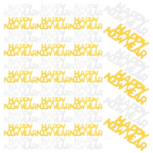 GARIOUANS Neujahrs-konfetti Partydeko Gold Silber Tischdekorationsmix für Festliche Silvesterfeiern und Jahreswechsel Events GARIOUANS Neujahrs-konfetti Partydeko Gold Silber Tischdekorationsmix für Festliche Silvesterfeiern und Jahreswechsel Events von GARIOUANS