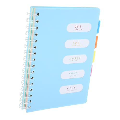 GARIOUANS Notizbuch mit Register und Hardcover Langlebiger Tragbarer Planer mit Blättern Praktisches Organisationsbuch für Büro Schule und Tägliche Planung Vielseitig für Notizen und GARIOUANS Notizbuch mit Register und Hardcover Langlebiger Tragbarer Planer mit Blättern Praktisches Organisationsbuch für Büro Schule und Tägliche Planung Vielseitig für Notizen und von GARIOUANS