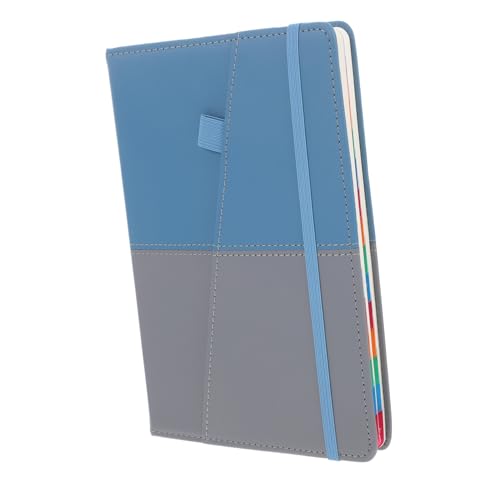 GARIOUANS Passwort Notizbuch mit Alphabetischen Registerkarten Tragbares Internet Passwort Organizer für Websites Detailliertes Adress und Login Notizbuch und Übersichtlich Blau Graues von GARIOUANS