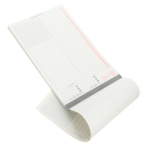 GARIOUANS Planer Notepad für Täglichen Gebrauch Seitiger Abreißbarer Notizblock für Büro und Zuhause für Reise und Freizeitplanung Tragbar Langlebig Glattes GARIOUANS Planer Notepad für Täglichen Gebrauch Seitiger Abreißbarer Notizblock für Büro und Zuhause für Reise und Freizeitplanung Tragbar Langlebig Glattes von GARIOUANS