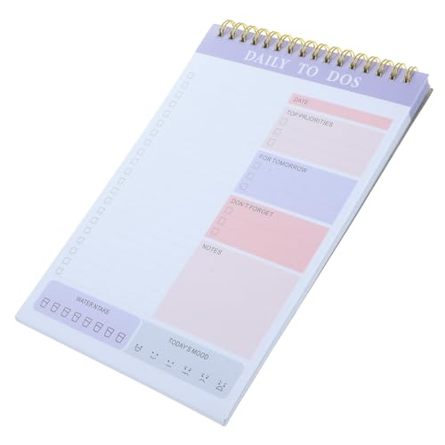 GARIOUANS Planer Notizblock Abreißbares Notizbuch für Tagesplanung To Do Liste Tragbar für Büro und Alltag Einfach zu Verwenden GARIOUANS Planer Notizblock Abreißbares Notizbuch für Tagesplanung To Do Liste Tragbar für Büro und Alltag Einfach zu Verwenden von GARIOUANS