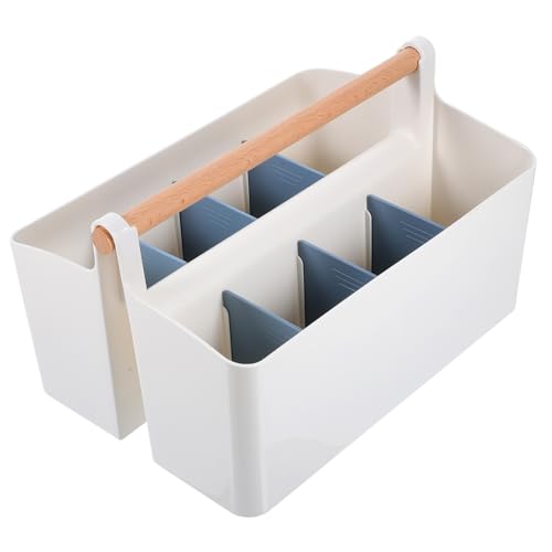 GARIOUANS Praktische Desktop Aufbewahrungsbox Blau Vielseitiger Organizer für Büro Kosmetik und Schreibwaren Kompakte Sortierbox mit Mehreren Fächern Platzsparend und Einfach zu Reinigen GARIOUANS Praktische Desktop Aufbewahrungsbox Blau Vielseitiger Organizer für Büro Kosmetik und Schreibwaren Kompakte Sortierbox mit Mehreren Fächern Platzsparend und Einfach zu Reinigen von GARIOUANS