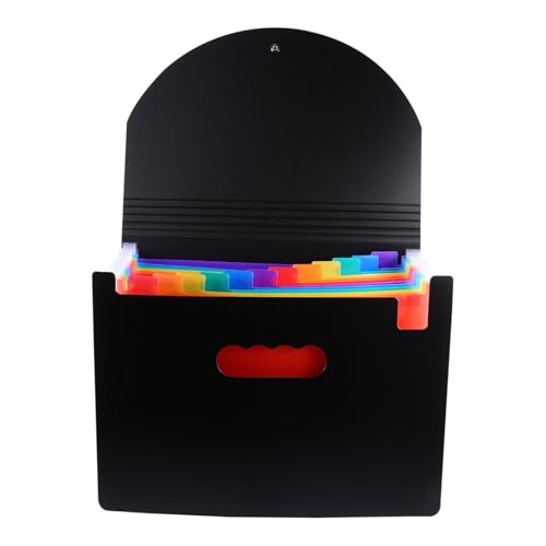 GARIOUANS Praktischer Lagiger Papierordner mit Deckel Bunter Aktenordner Fächermappe zur Dokumentenorganisation Leichter Kompakter und Langlebiger File Organizer für Büro und Schule GARIOUANS Praktischer Lagiger Papierordner mit Deckel Bunter Aktenordner Fächermappe zur Dokumentenorganisation Leichter Kompakter und Langlebiger File Organizer für Büro und Schule von GARIOUANS