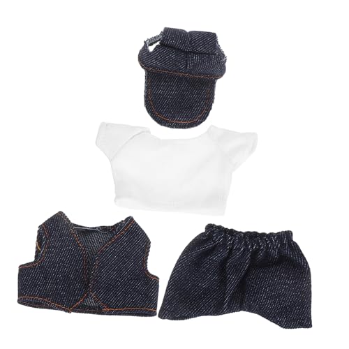 GARIOUANS Puppenkleidung für Plüschtiere T Shirt Hose Weste Hut Weiche Hautfreundliche Stoffe Vielseitige Stylingmöglichkeiten Geeignet für Interaktives Ankleidespiel und Rollenspiel GARIOUANS Puppenkleidung für Plüschtiere T Shirt Hose Weste Hut Weiche Hautfreundliche Stoffe Vielseitige Stylingmöglichkeiten Geeignet für Interaktives Ankleidespiel und Rollenspiel von GARIOUANS