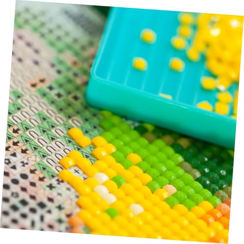 GARIOUANS Quadratische Resin Diamanten für Diamantmalerei Farben Flacher Boden Langlebiges DIY Strasssteine Zubehör für Funkelnde Bastelprojekte GARIOUANS Quadratische Resin Diamanten für Diamantmalerei Farben Flacher Boden Langlebiges DIY Strasssteine Zubehör für Funkelnde Bastelprojekte von GARIOUANS