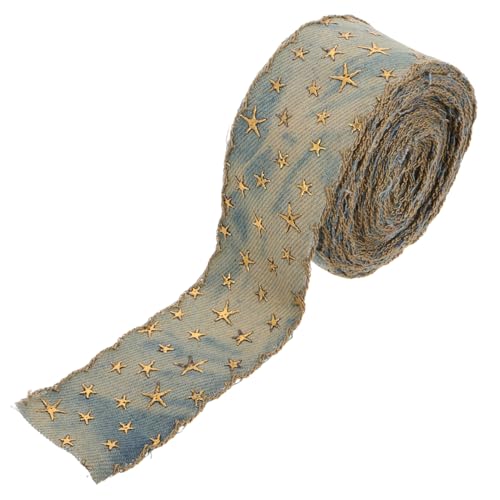 GARIOUANS Retro Denim Satinband für Diy Haarschmuck und Kleidung Vielseitiges Breites Band mit Einzigartigem Design für Projekte und Geschenkbänder von GARIOUANS