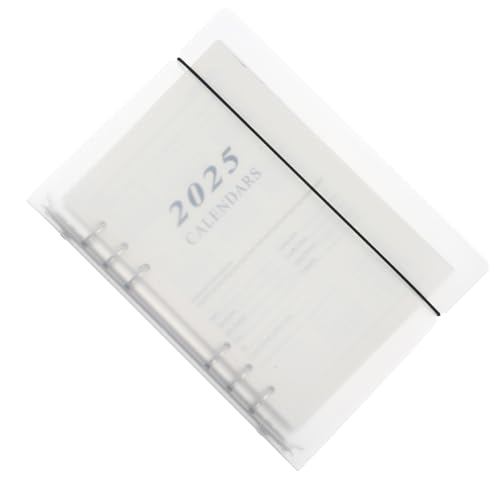 GARIOUANS Ringbuch Notizbuch Transparent Tragbarer Wochenplaner Leichtes Terminkalender Schreibbuch für Büro Schule Reise GARIOUANS Ringbuch Notizbuch Transparent Tragbarer Wochenplaner Leichtes Terminkalender Schreibbuch für Büro Schule Reise von GARIOUANS