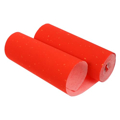 GARIOUANS Rote Xuan Papierrolle Lang Breit Dickes Reispapier mit Goldenen Punkten für Chinesische Frühlingsfest Couplets Kalligraphiepapier zum Schreiben und Malen Geeignet GARIOUANS Rote Xuan Papierrolle Lang Breit Dickes Reispapier mit Goldenen Punkten für Chinesische Frühlingsfest Couplets Kalligraphiepapier zum Schreiben und Malen Geeignet von GARIOUANS