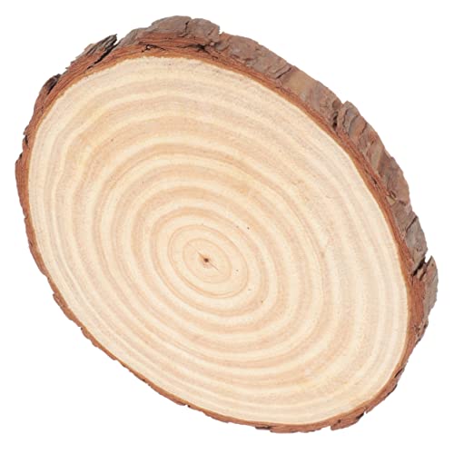 GARIOUANS Runder Unvollendetes Holz DIY Bastelmaterial Glatte Oberfläche Gestalten Dicke von GARIOUANS