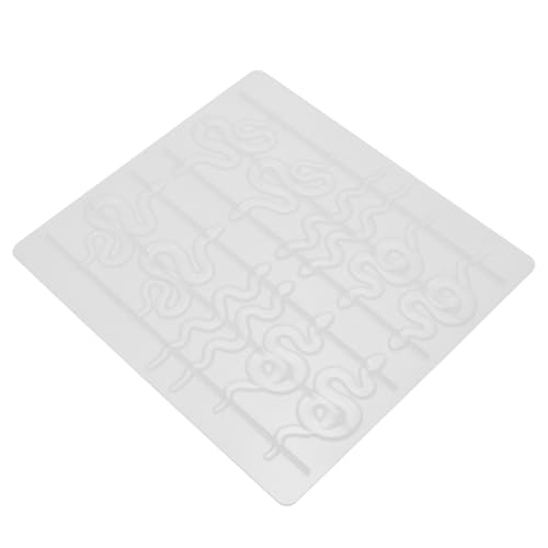 GARIOUANS Schlangenform Silikonform Ohrring Schlüsselanhänger Gießform Epoxidharz DIY Schmuckformen Flexibel Sicher Langlebig für Kreative Anhänger und Ohrschmuck von GARIOUANS