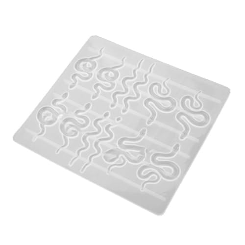 GARIOUANS Schlangenohrring Silikonform für DIY Schmuckherstellung Langlebige und Flexible Epoxidharz Gießform Wiederverwendbar Geeignet für Teens und Bastelfans Zubehör für Kreative GARIOUANS Schlangenohrring Silikonform für DIY Schmuckherstellung Langlebige und Flexible Epoxidharz Gießform Wiederverwendbar Geeignet für Teens und Bastelfans Zubehör für Kreative von GARIOUANS