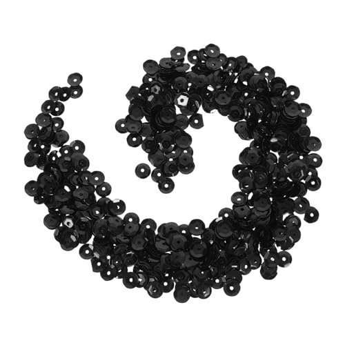 GARIOUANS Schwarze Pailletten für Basteln Pack Glitter Sequins Nähen DIY Kunsthandwerk Schmuckdekoration GARIOUANS Schwarze Pailletten für Basteln Pack Glitter Sequins Nähen DIY Kunsthandwerk Schmuckdekoration von GARIOUANS
