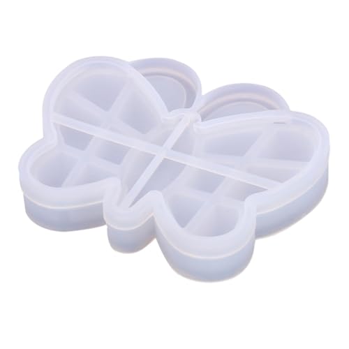 GARIOUANS Silikon Gießform für Schmuckboxen mit Deckel Schmetterlings Design Kristallklare Epoxidharz Aufbewahrungsbox DIY Mould Kreative Bastel Zubehör für Handgefertigte Geschenkboxen von GARIOUANS