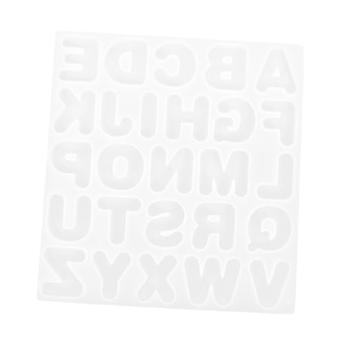 GARIOUANS Silikonform Buchstaben Alphabet Teiliges Epoxidharz Gießform für Schmuckherstellung Schlüsselanhänger Anhänger Basteln Langlebig Flexibel Transparent Weiß GARIOUANS Silikonform Buchstaben Alphabet Teiliges Epoxidharz Gießform für Schmuckherstellung Schlüsselanhänger Anhänger Basteln Langlebig Flexibel Transparent Weiß von GARIOUANS