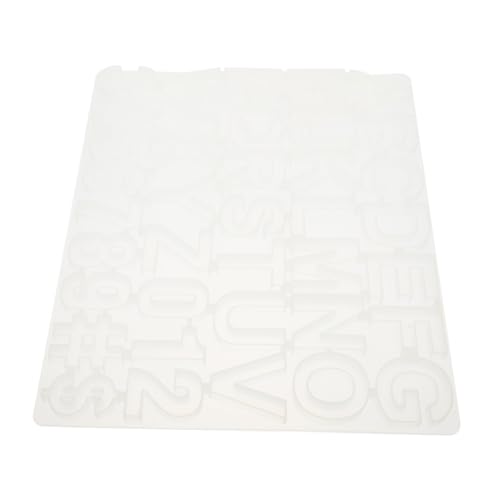 GARIOUANS Silikonform Buchstaben und Zahlen DIY Gießform für Schmuck Anhänger Basteln Langlebiges Silikon Material Einfach zu Reinigen Kreative DIY Zubehör für Dekoration und GARIOUANS Silikonform Buchstaben und Zahlen DIY Gießform für Schmuck Anhänger Basteln Langlebiges Silikon Material Einfach zu Reinigen Kreative DIY Zubehör für Dekoration und von GARIOUANS