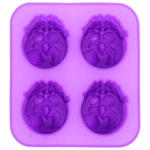 GARIOUANS Silikonform Engel DIY Seifenform Flexibel Wiederverwendbar Leicht Kompakt für Handgemachte Seifen Basteln Geschenkidee für Teens Bastelliebhaber von GARIOUANS