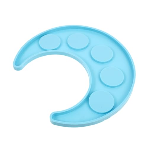 GARIOUANS Silikonform Mond Weinglashalter DIY Gießform Fach Tablett Flexibel Transparent Langlebig für Epoxidharz Kerzenhalter Wohnkultur GARIOUANS Silikonform Mond Weinglashalter DIY Gießform Fach Tablett Flexibel Transparent Langlebig für Epoxidharz Kerzenhalter Wohnkultur von GARIOUANS