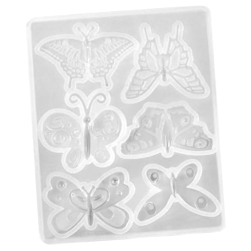 GARIOUANS Silikonform für DIY Schmetterlinge Teiliges für Anhänger und Ohrringe Flexible Gießform mit Rutschfester Oberfläche für Schmuckherstellung und Bastelprojekte von GARIOUANS