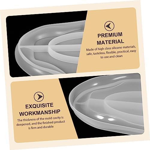 GARIOUANS Silikonform für Epoxidharz Teetassen Untersetzer und Wolken Tablett Flexible Langlebige Gießform für DIY Schmuck und Dekorplatten Oval Wiederverwendbar Leicht zu Entformen GARIOUANS Silikonform für Epoxidharz Teetassen Untersetzer und Wolken Tablett Flexible Langlebige Gießform für DIY Schmuck und Dekorplatten Oval Wiederverwendbar Leicht zu Entformen von GARIOUANS