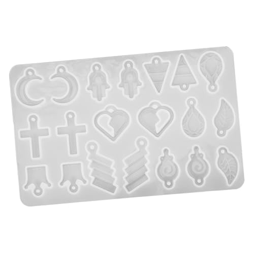GARIOUANS Silikonform für Harz Schmuck Diy Ohrhänger und Anhänger Gießform Verschiedenen Formen Flexible und Langlebige Silikonmaterialien für Bastelprojekte und Schmuckherstellung von GARIOUANS