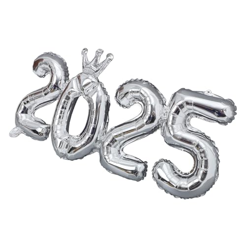 GARIOUANS Silvester Deko Aluminium Folienballons für Neujahr Abschlussfeier und Partys Partydekoration und Tischmittelpunkt Installieren und Farbenfroh GARIOUANS Silvester Deko Aluminium Folienballons für Neujahr Abschlussfeier und Partys Partydekoration und Tischmittelpunkt Installieren und Farbenfroh von GARIOUANS