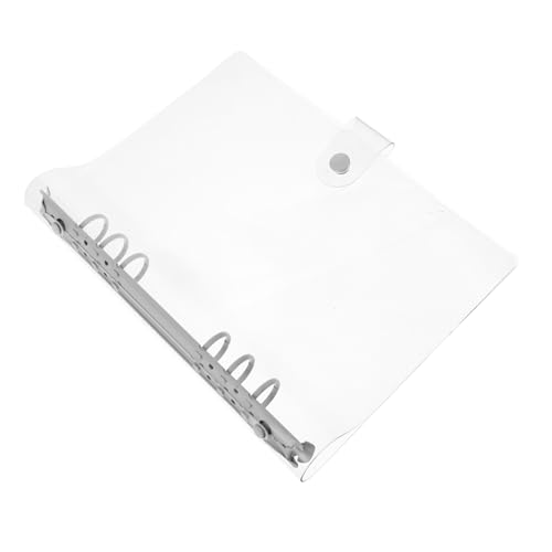 GARIOUANS Softcover Transparent Binder mit Bunten Metallringen Lose Sicher Fixierend Leicht zu Öffnen Langlebig und Handlich für Schule und Büro Schüler Geeignet GARIOUANS Softcover Transparent Binder mit Bunten Metallringen Lose Sicher Fixierend Leicht zu Öffnen Langlebig und Handlich für Schule und Büro Schüler Geeignet von GARIOUANS