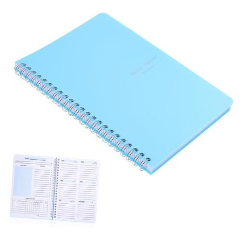 GARIOUANS Spiral Notizbuch für Journaling Wochenplaner mit Sektioniertem Design PP Schutzhülle Langlebig Glattes Schreibpapier für Studium und Büro GARIOUANS Spiral Notizbuch für Journaling Wochenplaner mit Sektioniertem Design PP Schutzhülle Langlebig Glattes Schreibpapier für Studium und Büro von GARIOUANS