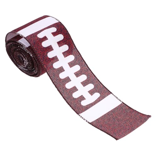 GARIOUANS Sportliches Drahtkantenband Breit Polyesterband für DIY Bastelarbeiten Partydekoration Geschenkverpackung und Saisonale Schmuckgestaltung GARIOUANS Sportliches Drahtkantenband Breit Polyesterband für DIY Bastelarbeiten Partydekoration Geschenkverpackung und Saisonale Schmuckgestaltung von GARIOUANS