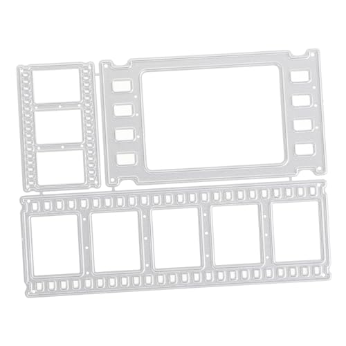 GARIOUANS Stanzform Filmrolle aus Edelstahl Langlebig Robust für DIY Scrapbooking Karten Basteln Vielseitig Einsetzbar Prägeschablonen Kompatibel mit Stanzmaschine GARIOUANS Stanzform Filmrolle aus Edelstahl Langlebig Robust für DIY Scrapbooking Karten Basteln Vielseitig Einsetzbar Prägeschablonen Kompatibel mit Stanzmaschine von GARIOUANS