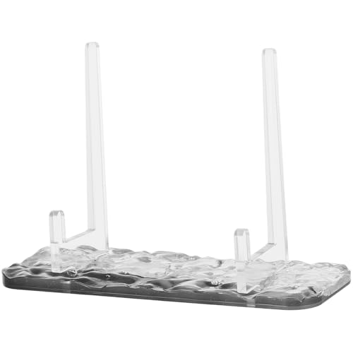 GARIOUANS Stehender Kartenhalter Bar Display Staffelei Rahmen Display Ständer Wasser Ripple Desktop Ständer Rahmen Ständer Display Staffelei Ständer Desktop Display Rack Wasser von GARIOUANS