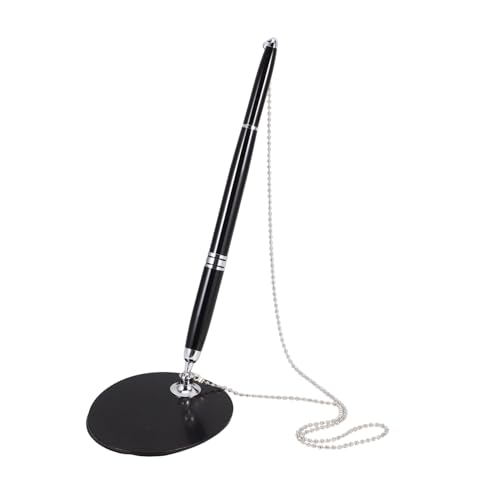 GARIOUANS Stift unterschreiben Anti-Diebstahl-Stifte Empfangsstift Sichere Kugelschreiber Sicherheitsstift Desktop-Zeichenstifte Stift mit Halter Sichere Tintenstifte Bankstift Schwarz GARIOUANS Stift unterschreiben Anti-Diebstahl-Stifte Empfangsstift Sichere Kugelschreiber Sicherheitsstift Desktop-Zeichenstifte Stift mit Halter Sichere Tintenstifte Bankstift Schwarz von GARIOUANS
