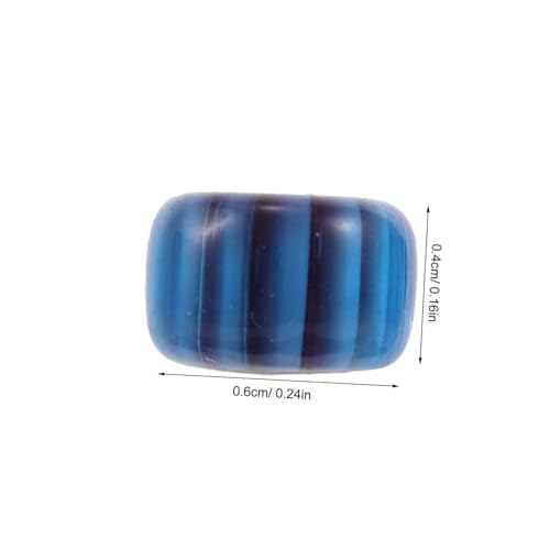 GARIOUANS Strang Bunte Glasperlen für Schmuckherstellung Mehrfarbige Langlebige Kürbis-charms für Diy-armbänder und Halsketten Farbige Glasperlen für Einzigartiges Schmuckdesign von GARIOUANS