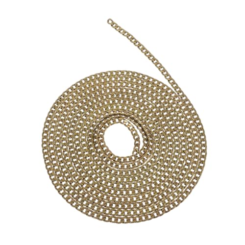 GARIOUANS Taschenkette Ersatzbeutelkette zuverlässige Geldbörsenkette Tasche verlängerte Kette Handtasche Umhängekette Metallkettenbalken -Gurt Geldbörsen-Umhängekette Eisen Golden von GARIOUANS
