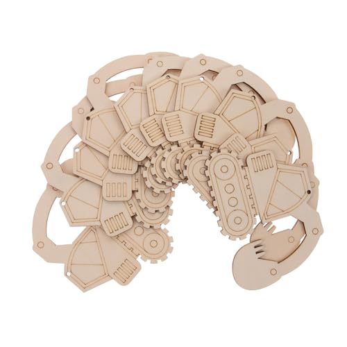 GARIOUANS Teiliges Unvollendete Holzscheiben Bagger DIY Holzanhänger Robuste Holzstücke zum Basteln Partydekoration Geschenkideen für Heimdeko und Handwerksprojekte GARIOUANS Teiliges Unvollendete Holzscheiben Bagger DIY Holzanhänger Robuste Holzstücke zum Basteln Partydekoration Geschenkideen für Heimdeko und Handwerksprojekte von GARIOUANS